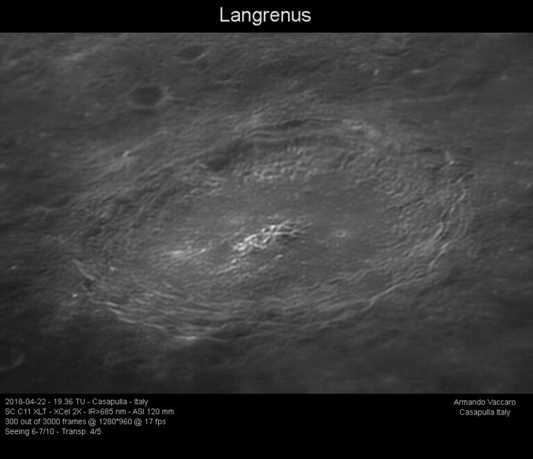 Langrenus Crater