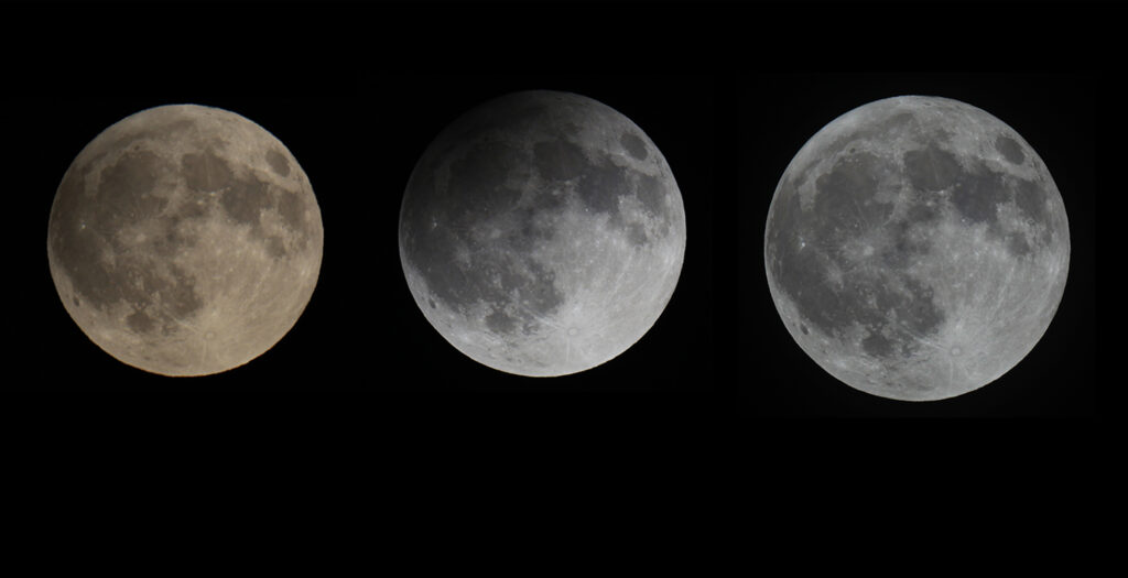 Eclissi di Luna parziale di penombra