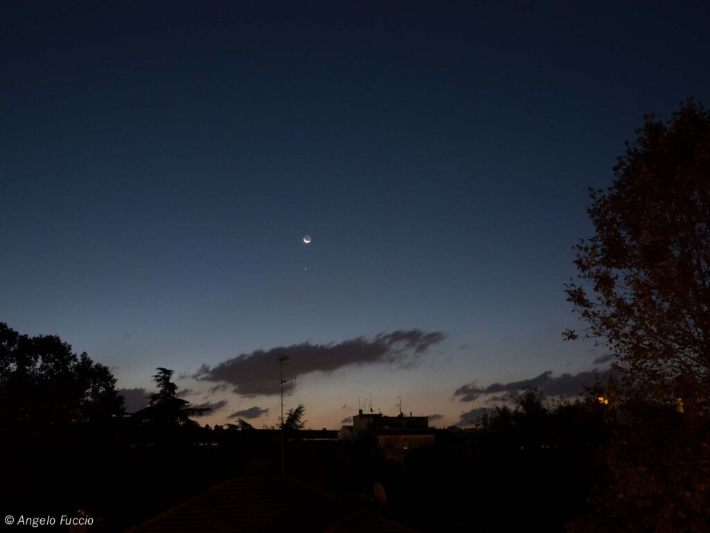 congiunzione luna giove