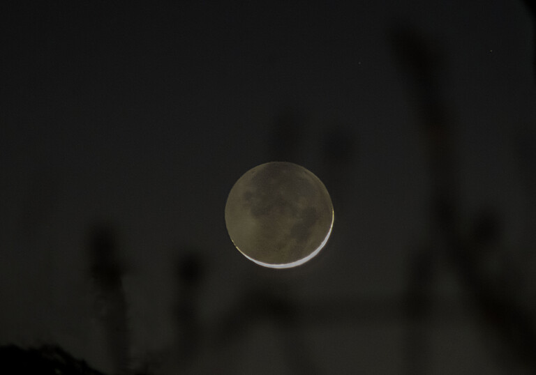 Luna crescente in fase 2,7% (32 ore)