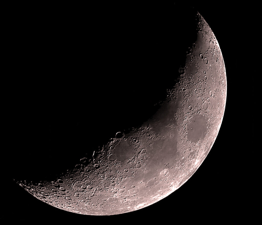 Luna – mosaico di 12 immagini