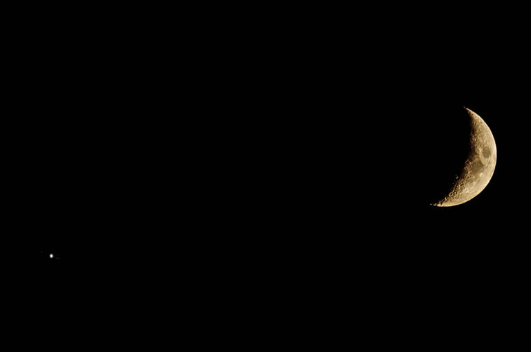 Congiunzione Luna Giove