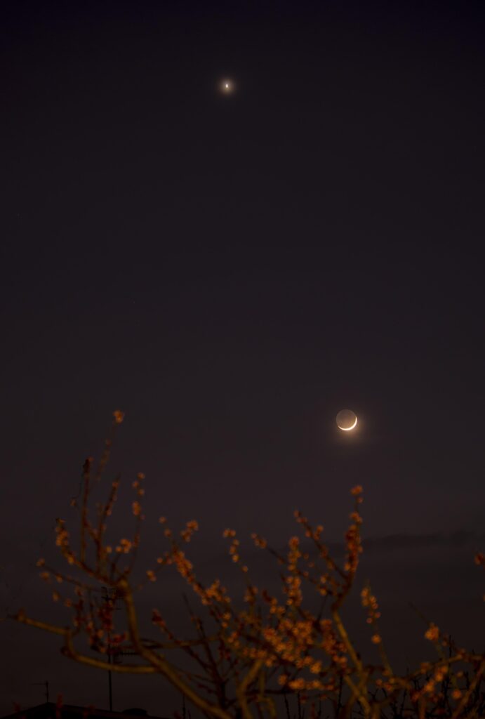 Congiunzione Luna Venere