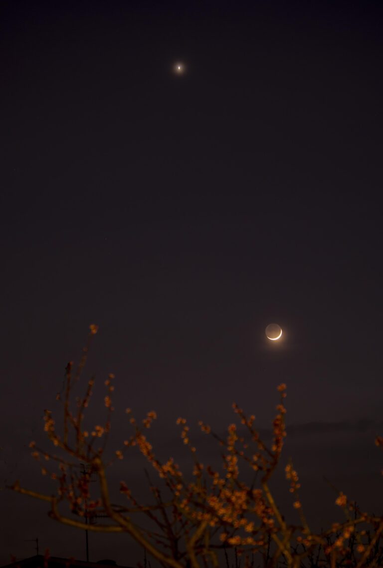Congiunzione Luna Venere