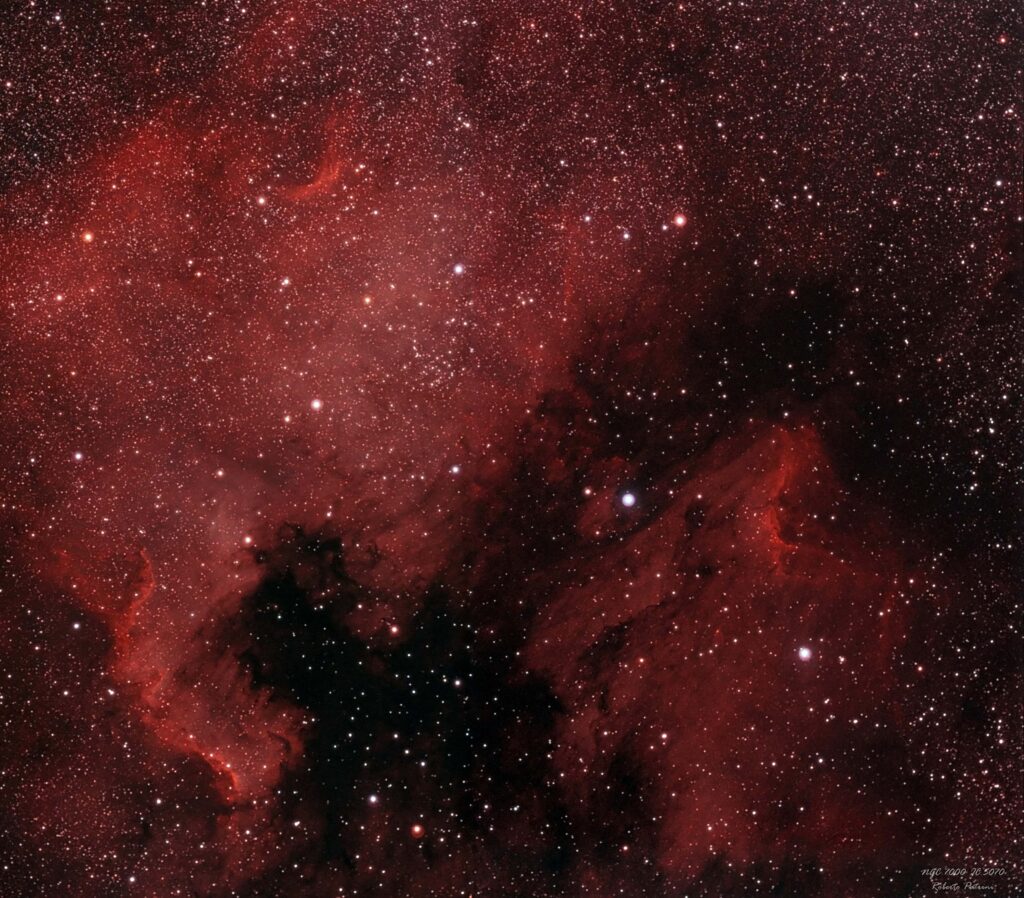 Nebulosa Nord America e Pellicano