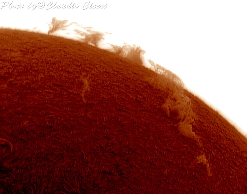 Filamento e protuberanza