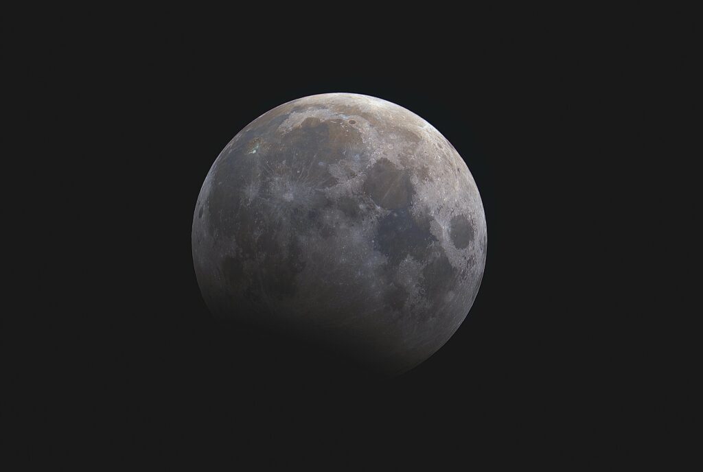 eclisse parziale di luna