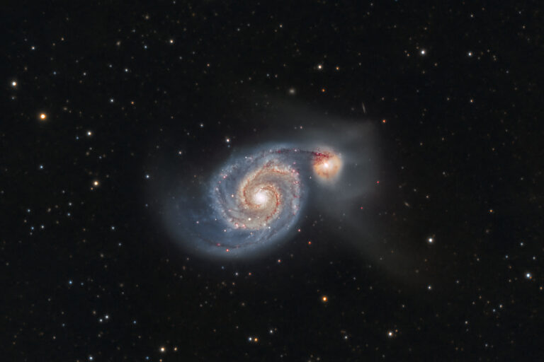 NGC5194, NGC5195, IC4278, IC4277