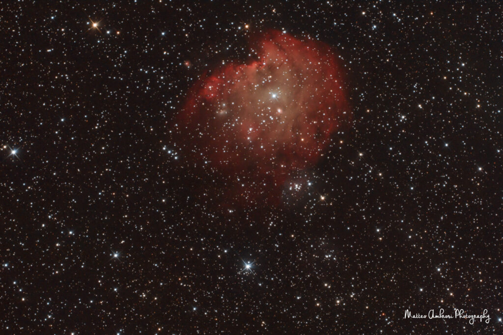 Sh2-252 – Testa di scimmia