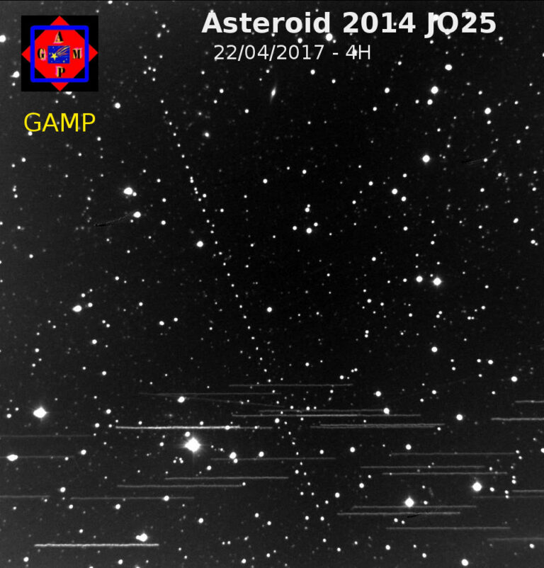 Asteroid 2014 JO25