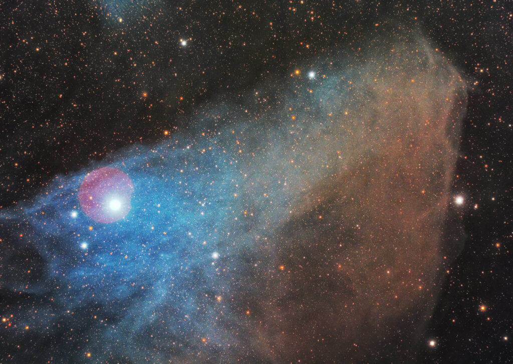A Blue Horsehead (IC 4592)