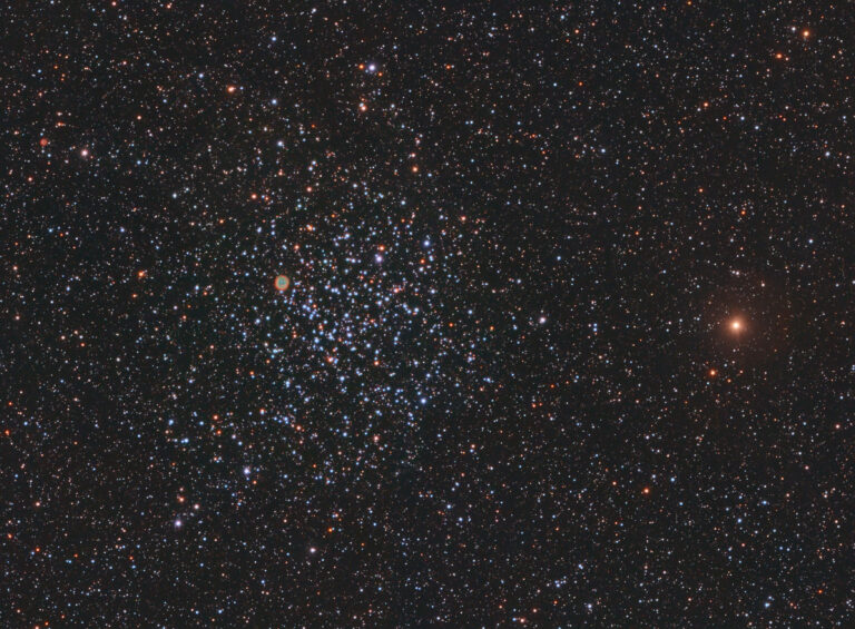 L’ammasso aperto M46 e la nebulosa planetaria NGC 2438 e PK231+4.1