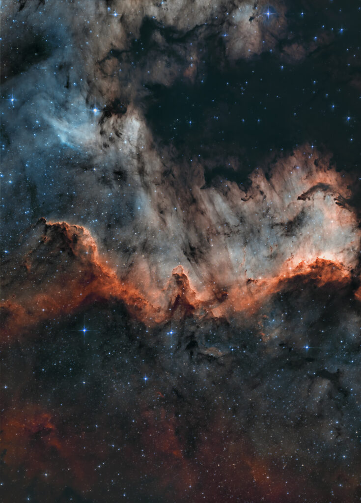 NGC 7000 – Muro del Cigno