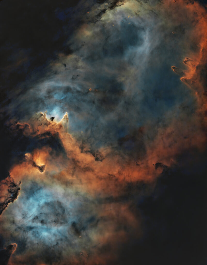 IC 1848 Nebulosa Anima Starless