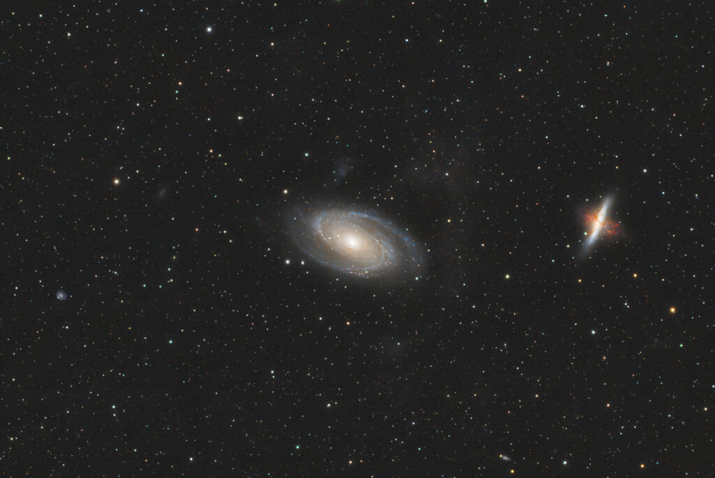 M81 e M82 Bode & Cigar Galaxies
