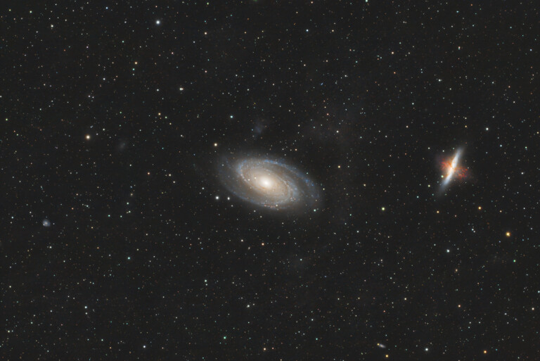 M81 e M82 Bode & Cigar Galaxies