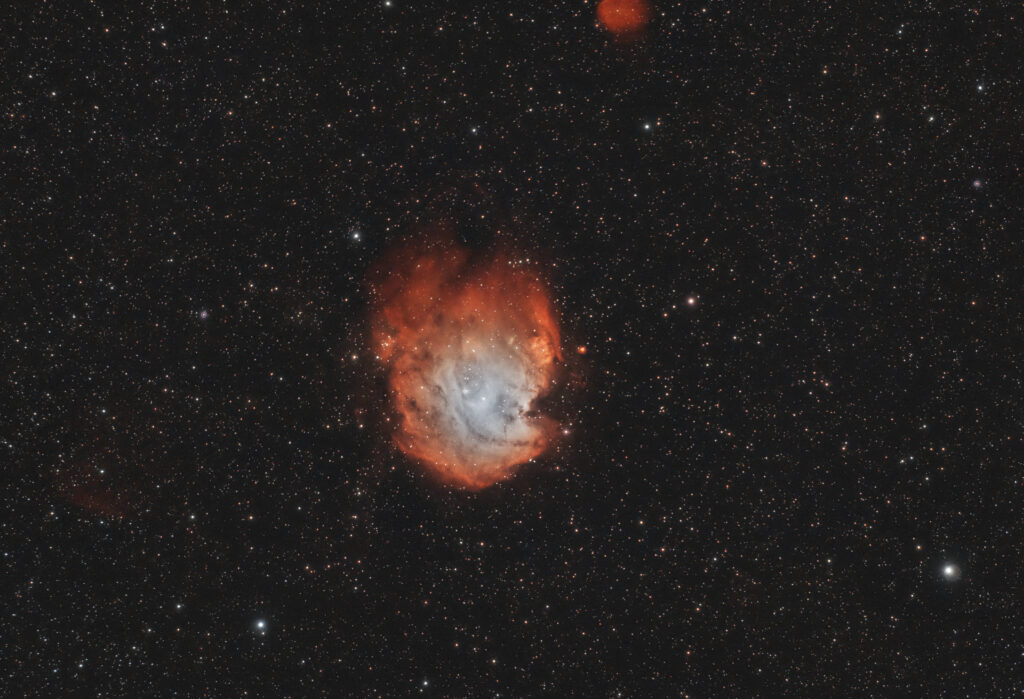 Sh2-252 Nebulosa Testa di Scimmia