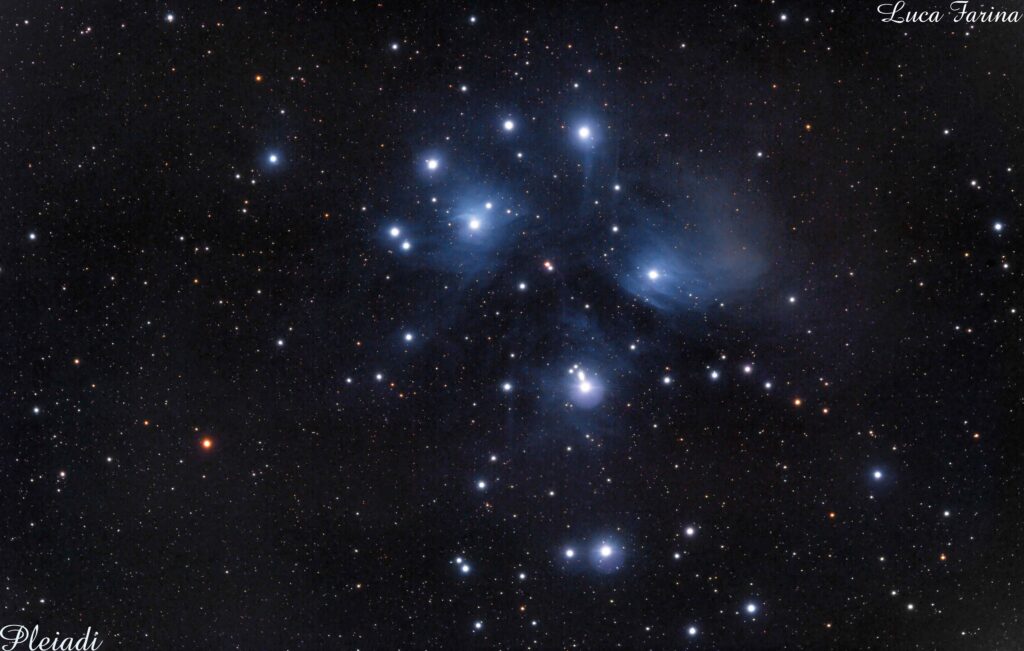 Primizie invernali. Le Pleiadi