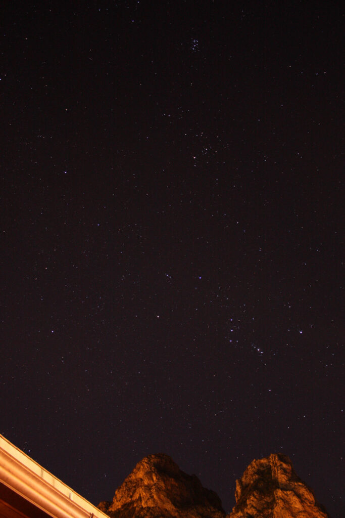Orione alla Riserva dello Zingaro