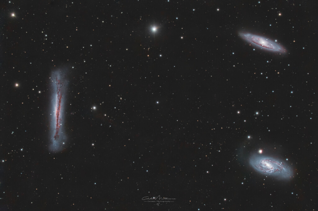 Il Tripletto del Leone (anche noto come Gruppo di M66)