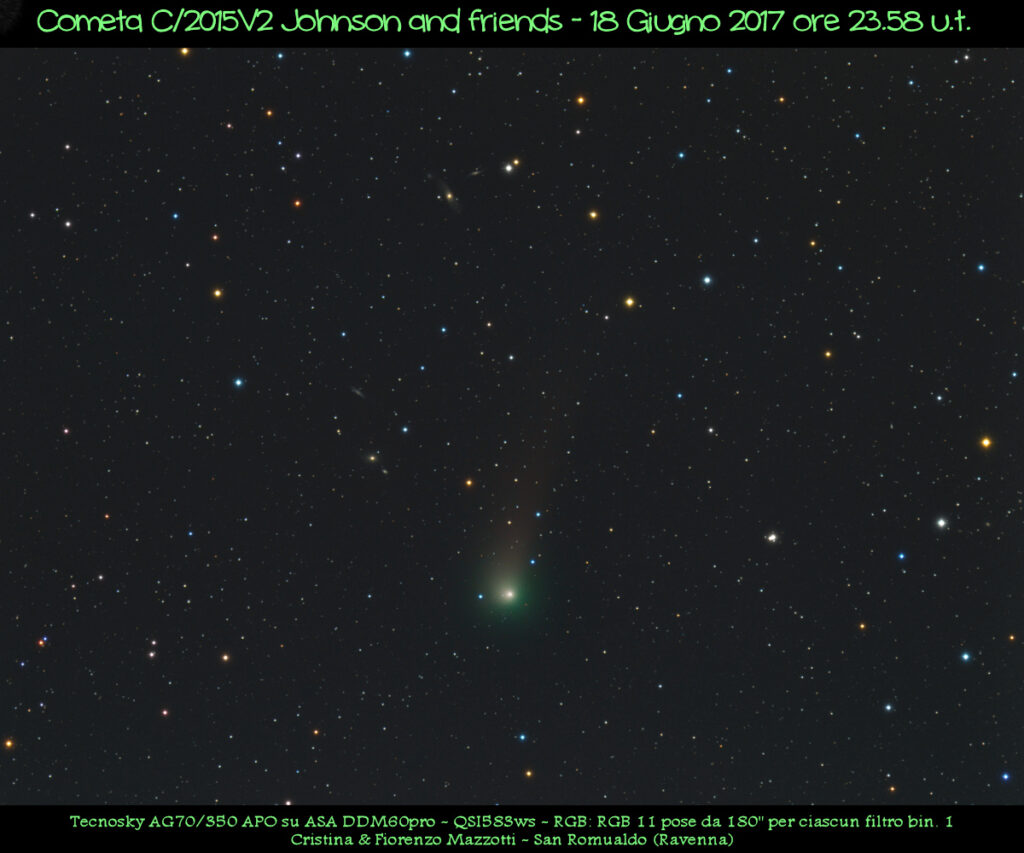 Cometa C/2015 V2 Johnson