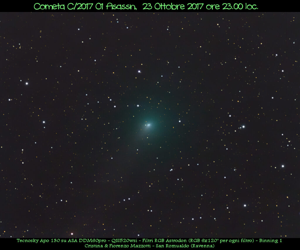 Cometa C/2017 O1 Asassn