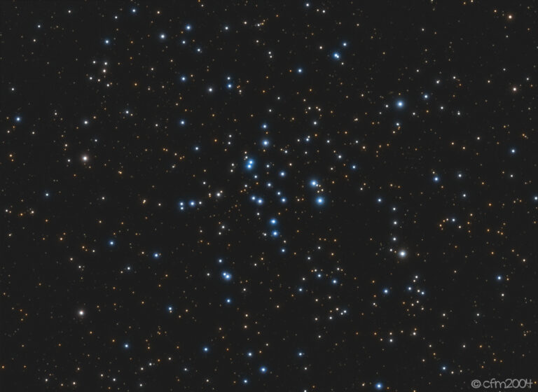 M34 ammasso aperto nel Perseo