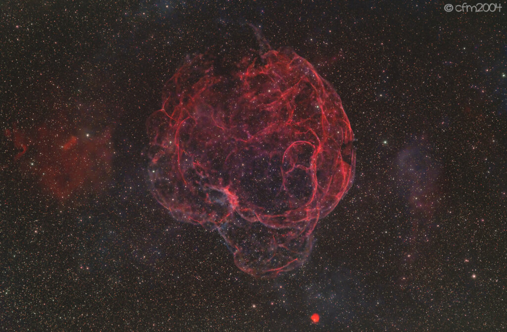 SH2-240 Nebulosa Spaghetti