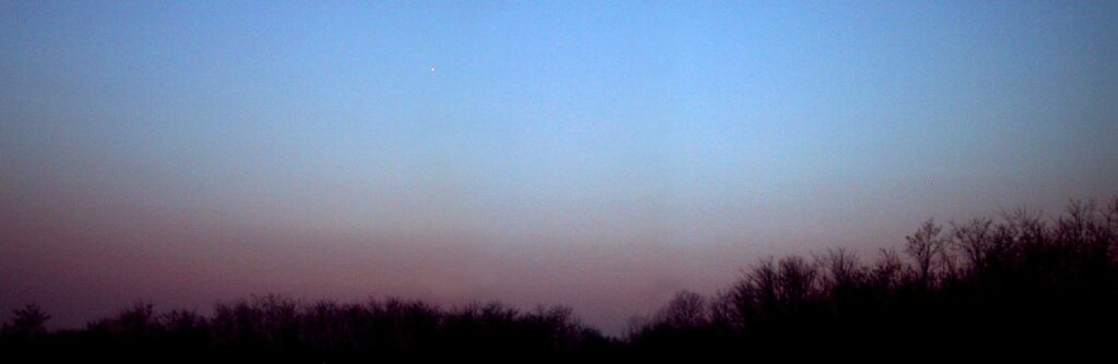 Venere e Mercurio dalla Nebbiolina Brianzola