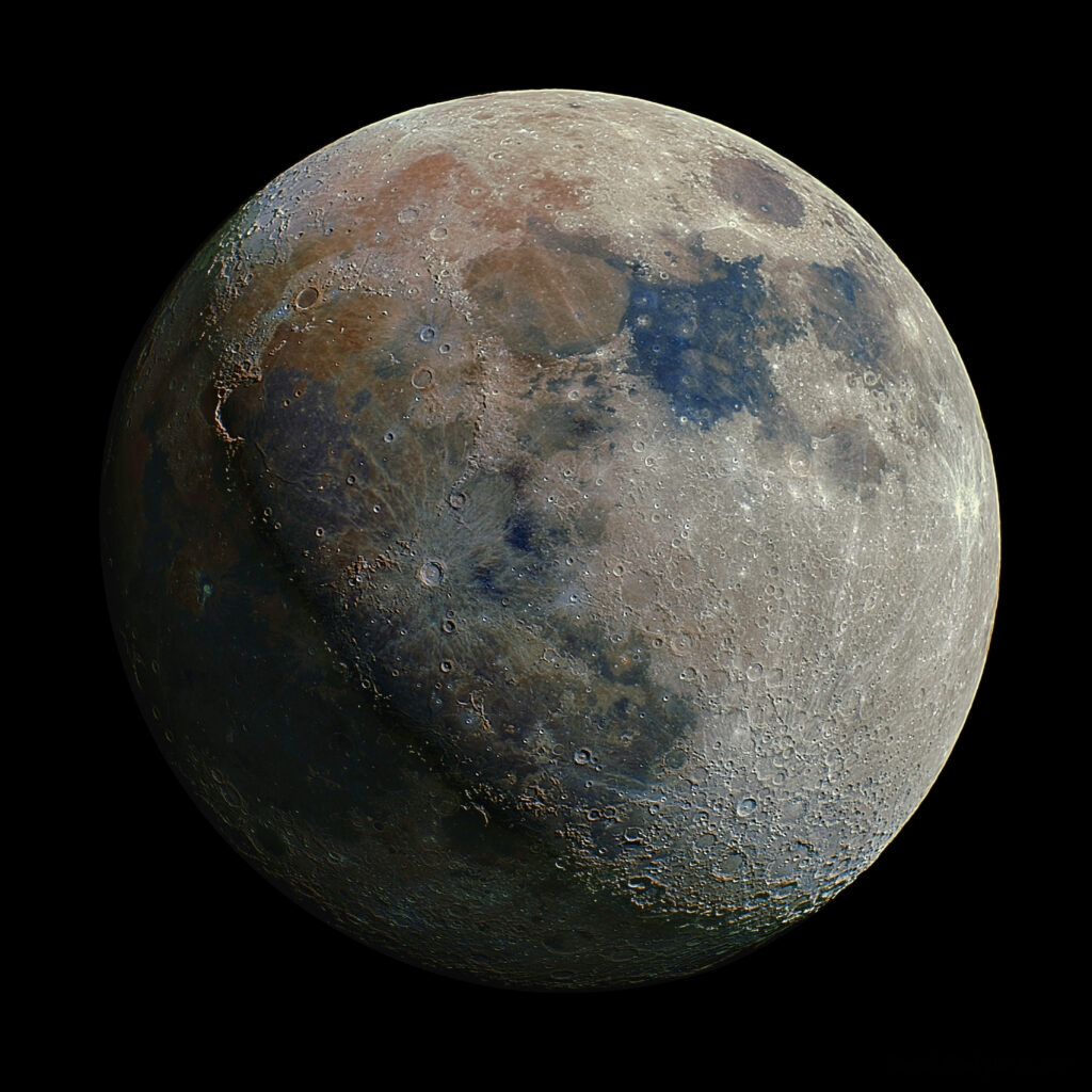 Mineral Moon in 3D