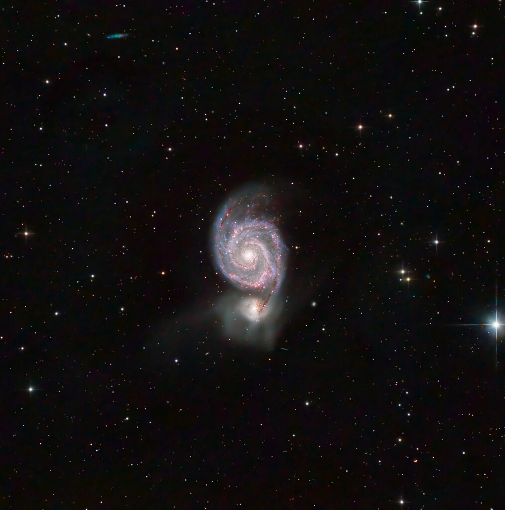 Uno Sguardo Ravvicinato alla Splendida Galassia Vortice