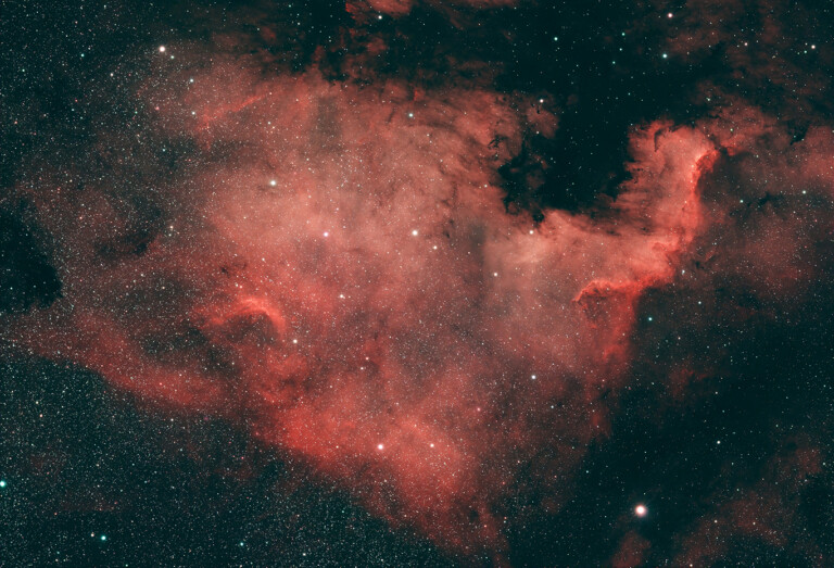 Un tuffo nel Cigno: NGC 7000