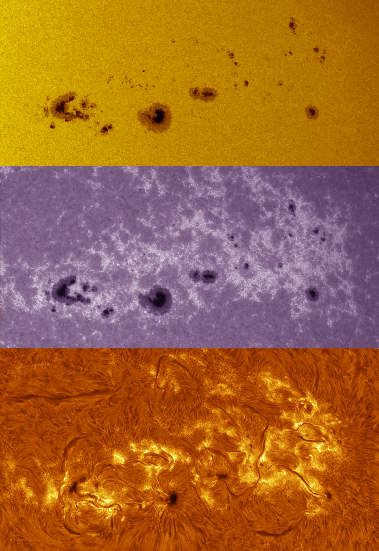 Ricca attività solare del 5.2.2025