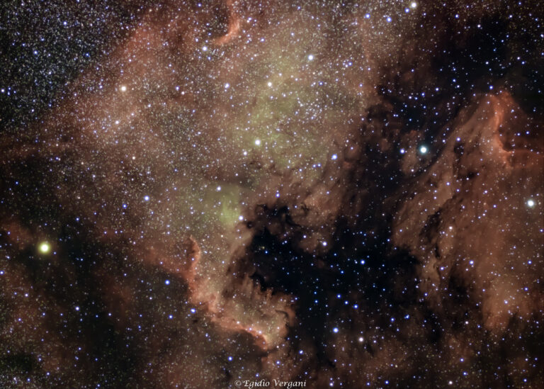 Nebulose Nord America e Pellicano