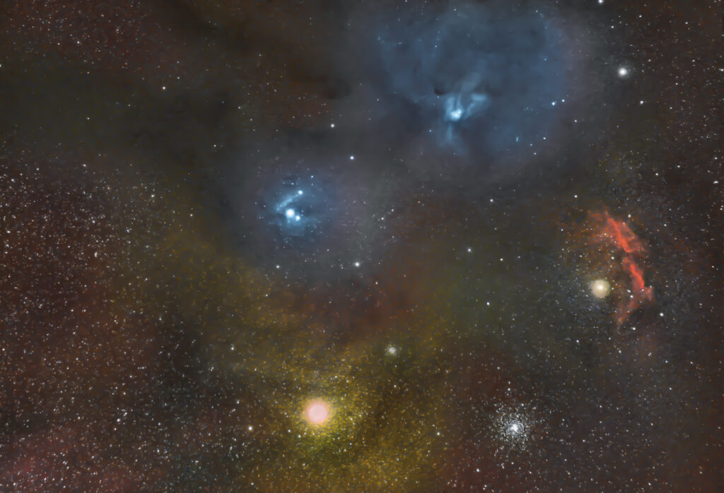 Complesso nebulare Rho Ophiuchi