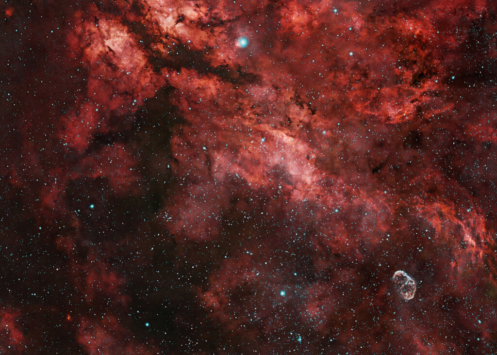 Crescent e Nubi nel Cigno