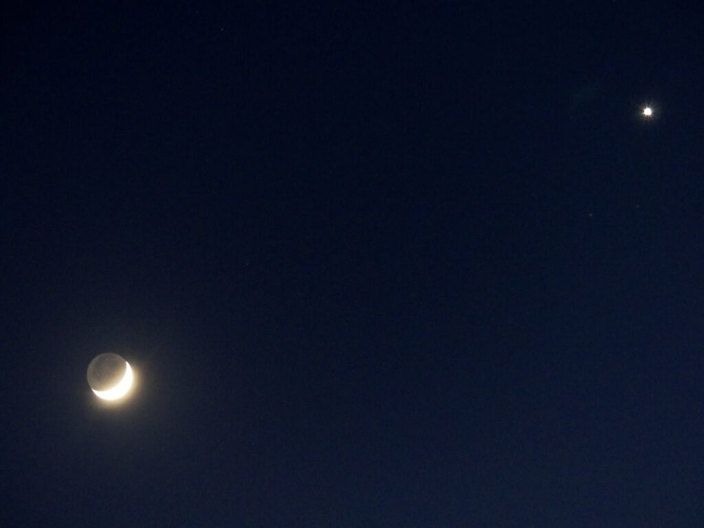 Luna e Venere