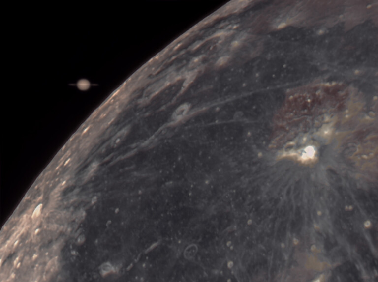 Occultazione Saturno-Luna