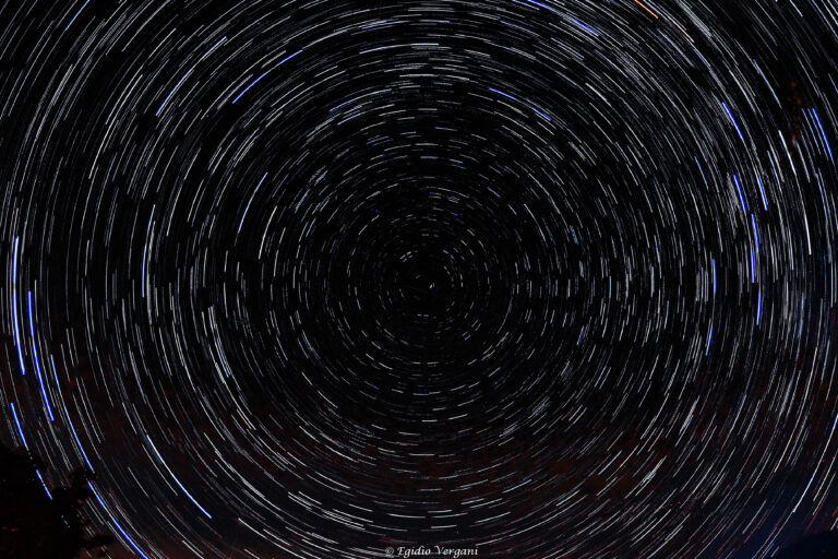 Startrails Stella Polare