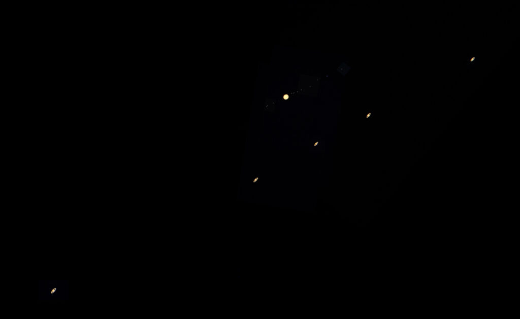 Congiunzione Giove-Saturno 5 GIORNI 18-20-21-22-27 DICEMBRE 2020