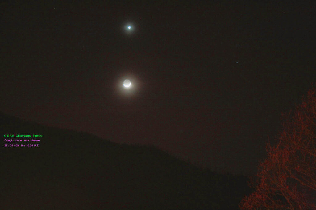 Congiunzione Luna-Venere