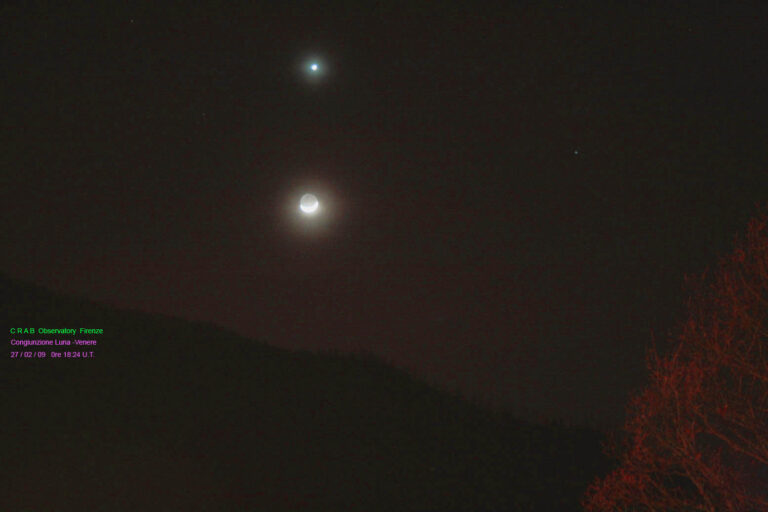 Congiunzione Luna-Venere