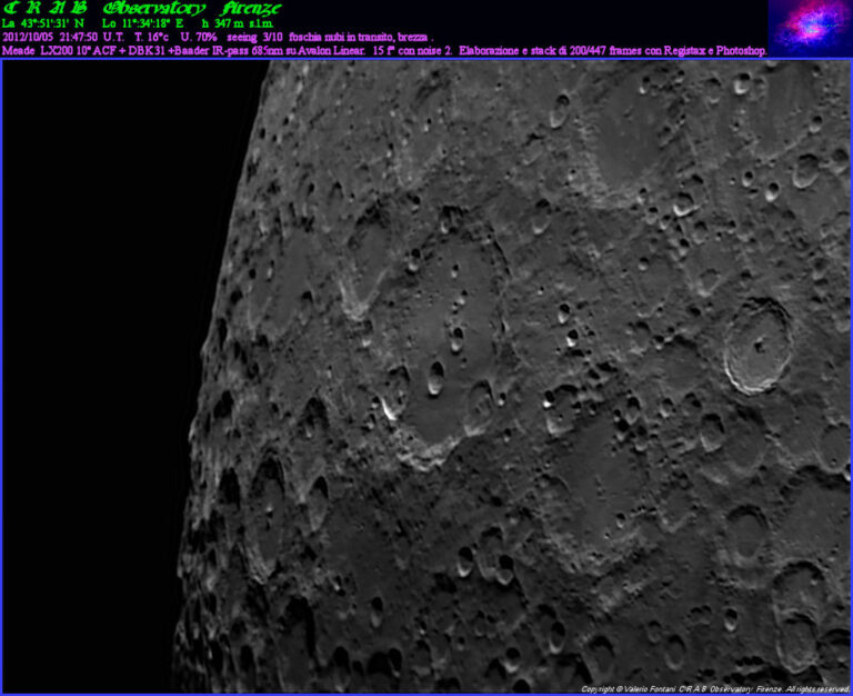 Luna cratere Clavius