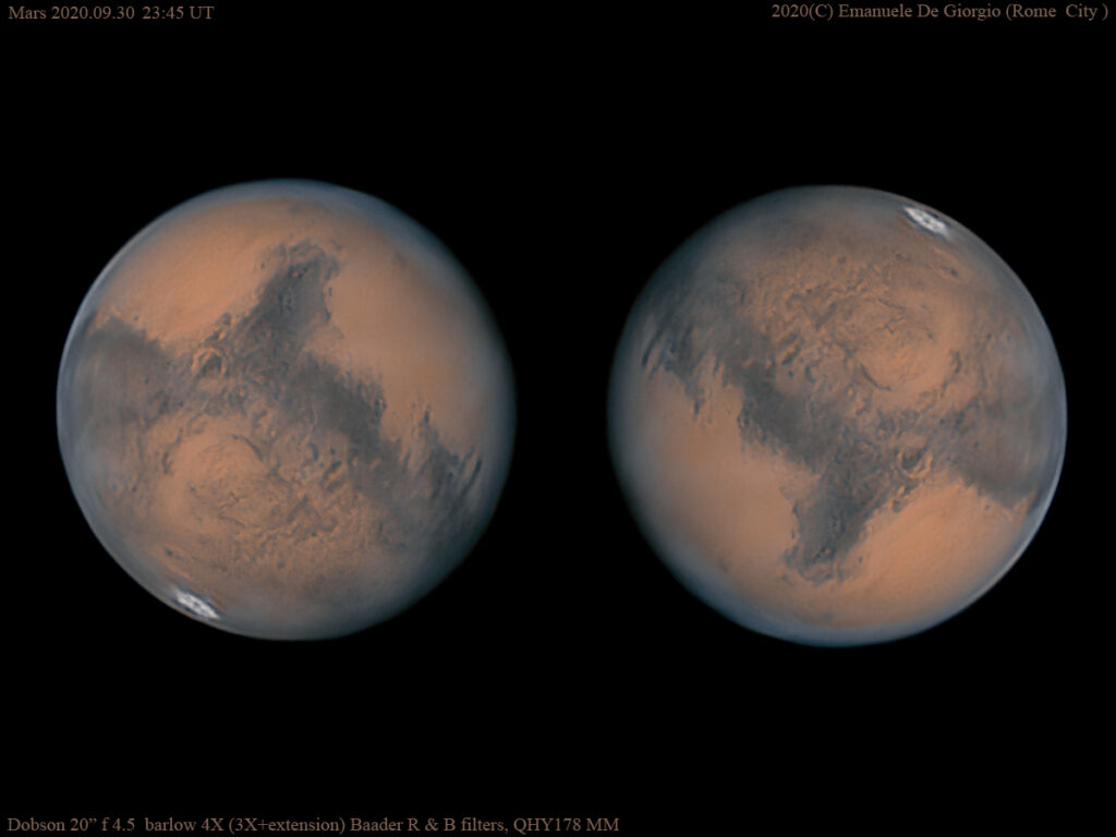 Marte in opposizione (quasi)