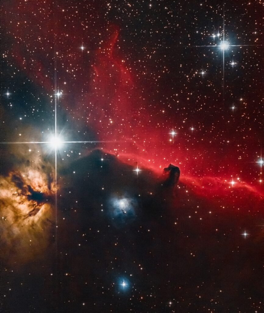 Complesso nebulare nei pressi di Alnitak