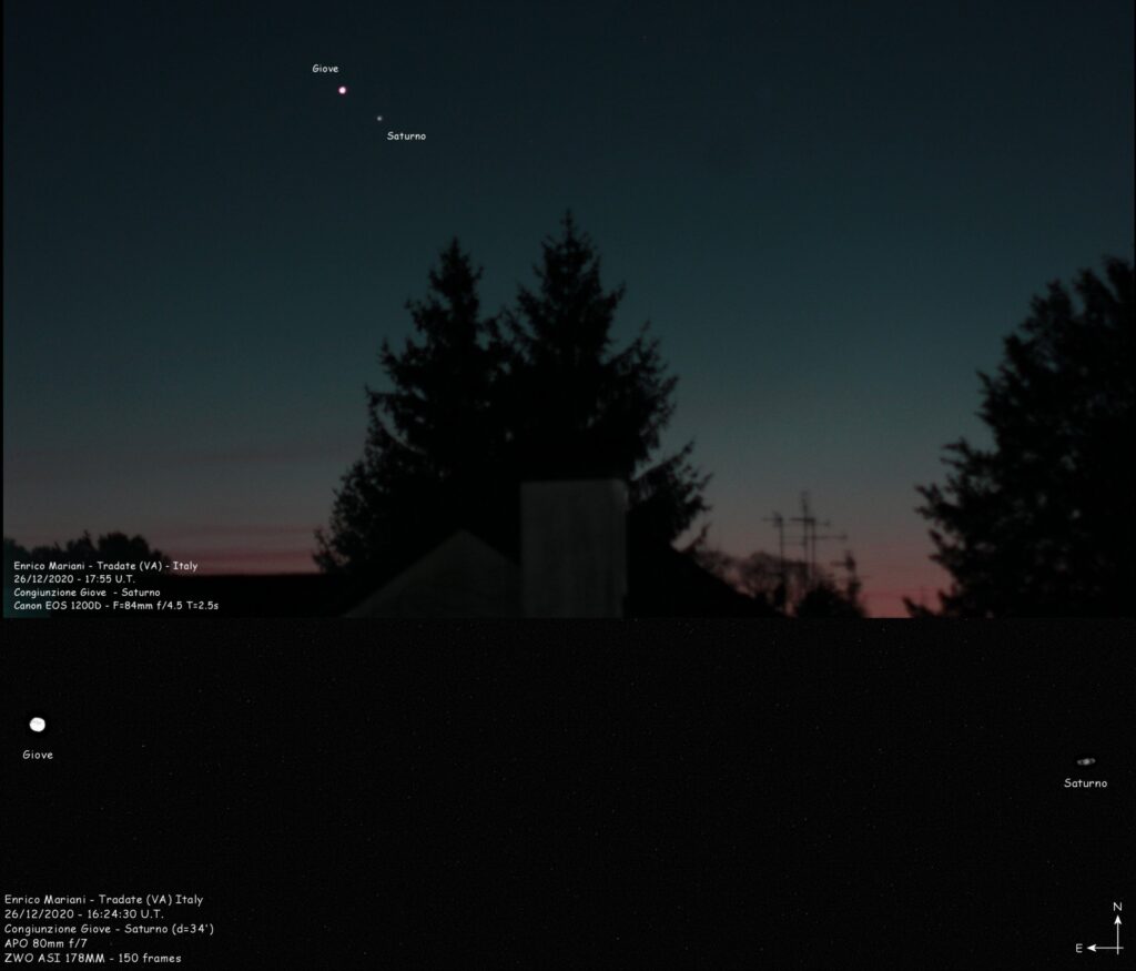 Congiunzione Giove – Saturno