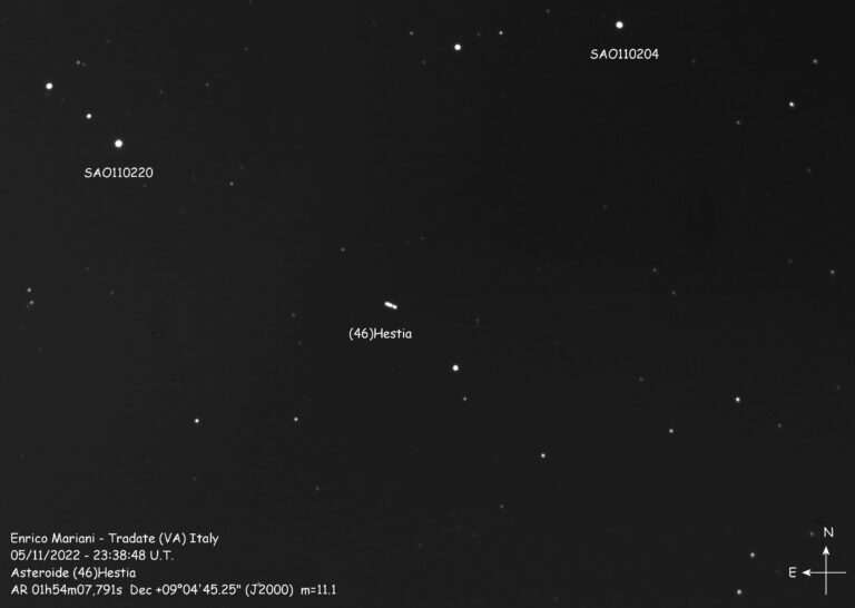 Asteroide (46)Hestia
