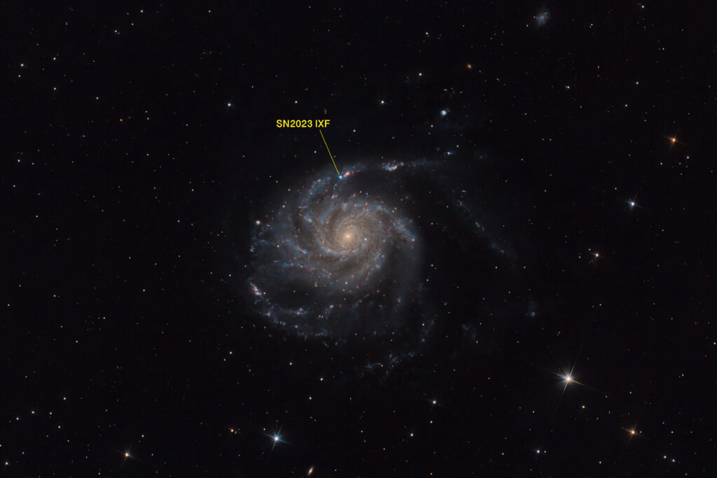Supernova SN2023 IXF in M101