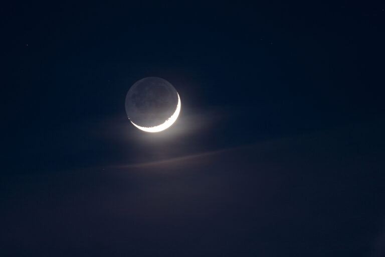 Luna verso il primo quarto