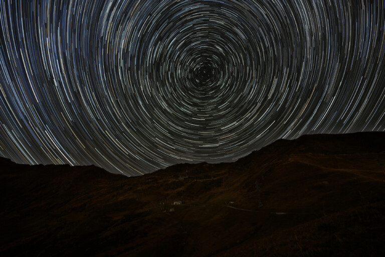 Tracce di stelle al Passo San Marco